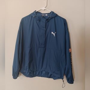 Puma Navy Windbreaker Size Small